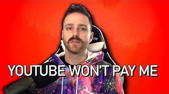 Hutts claims that Youtube hasn’t paid him since last year