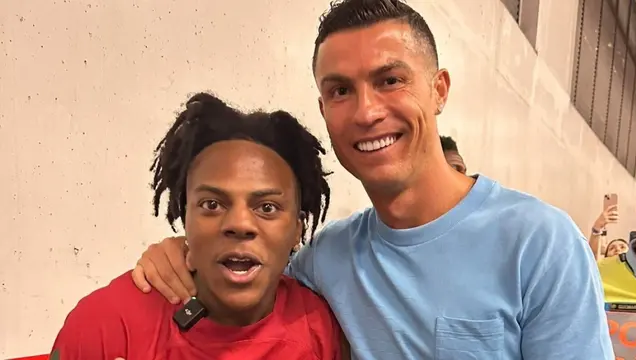 iShowSpeed FINALLY meets his idol Cristiano Ronaldo