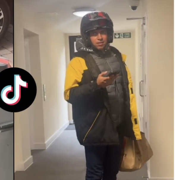 UberEats Driver Confronted for Sipping Customer’s Drink, Goes Viral on TikTok