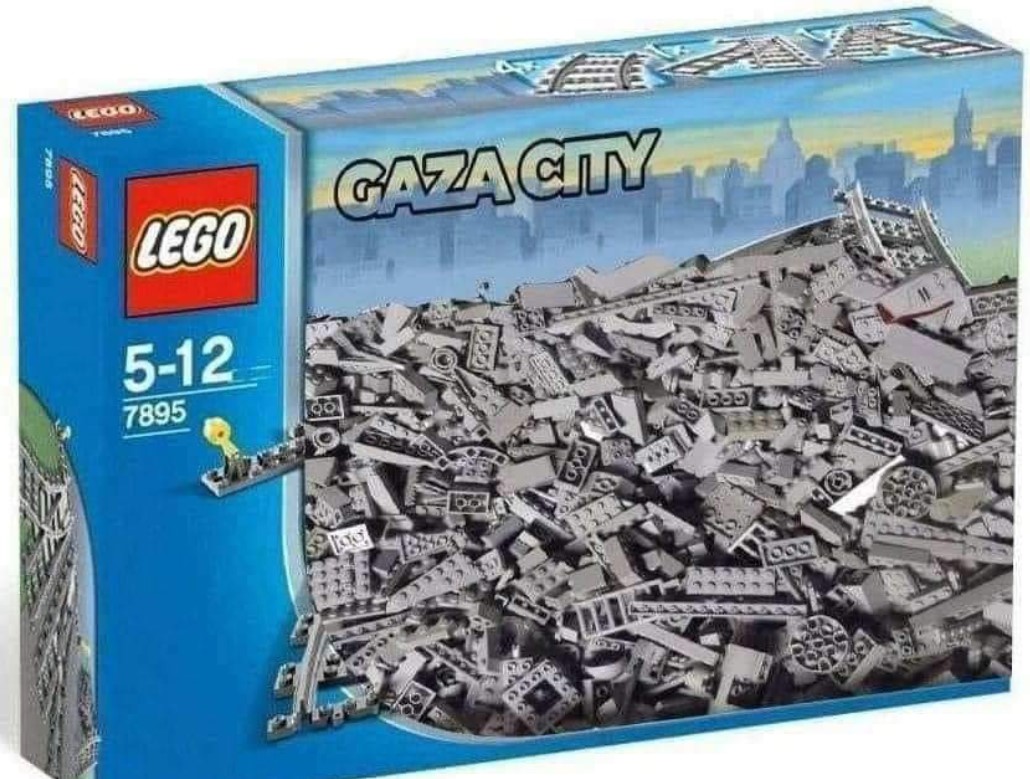 Netizens Create Fake LEGO Toy Memes Depicting Gaza